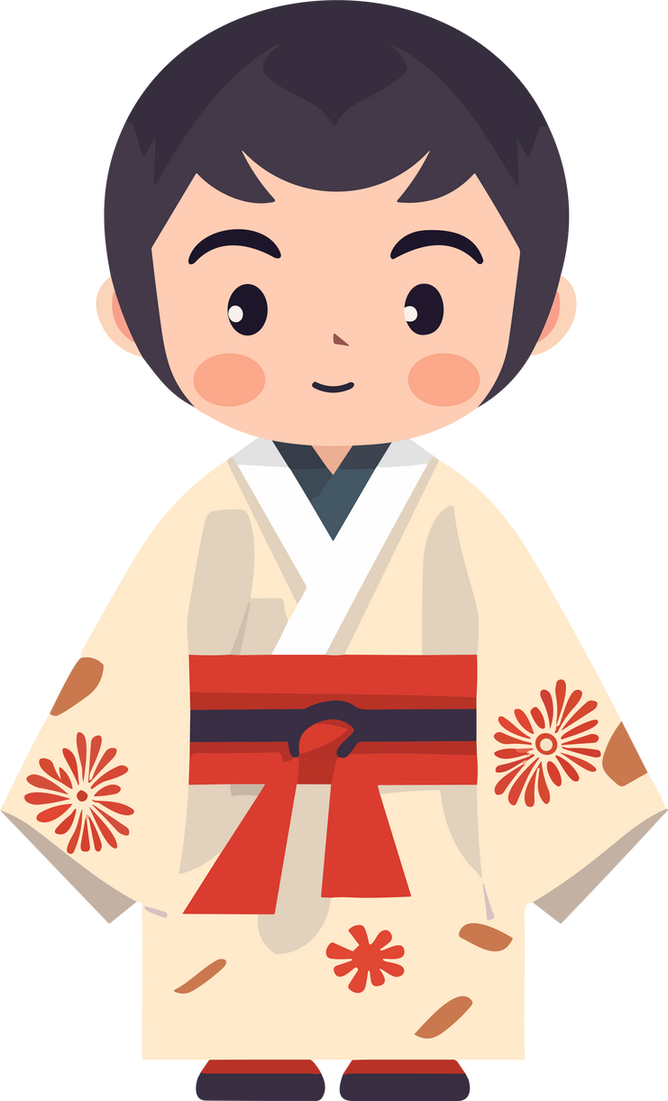 Cute Japanese Boy | Traditional Clothes