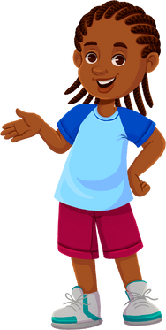 Modern Textured Little Boy with Dreadlocks